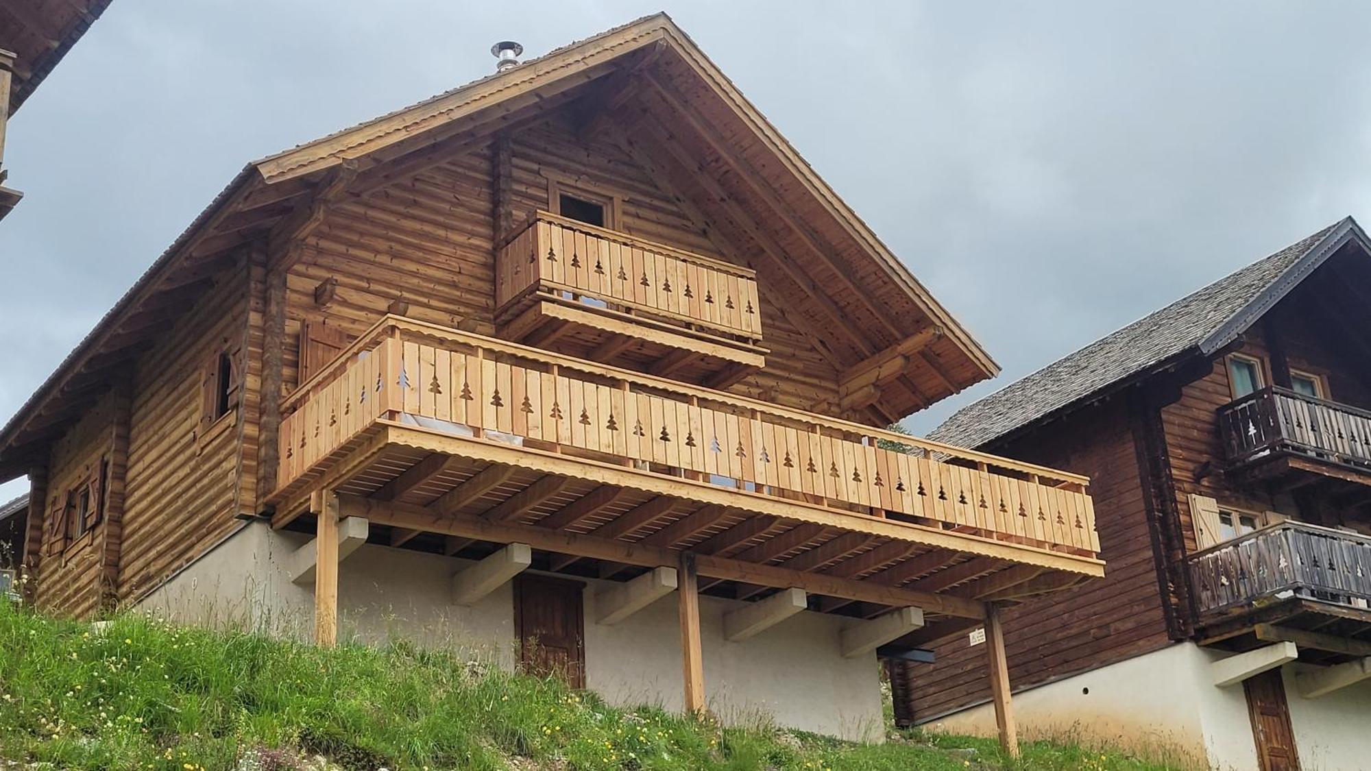 Chalet Aneloup Vue D'Exception A La Joue Du Loup Le Devoluy Exterior photo