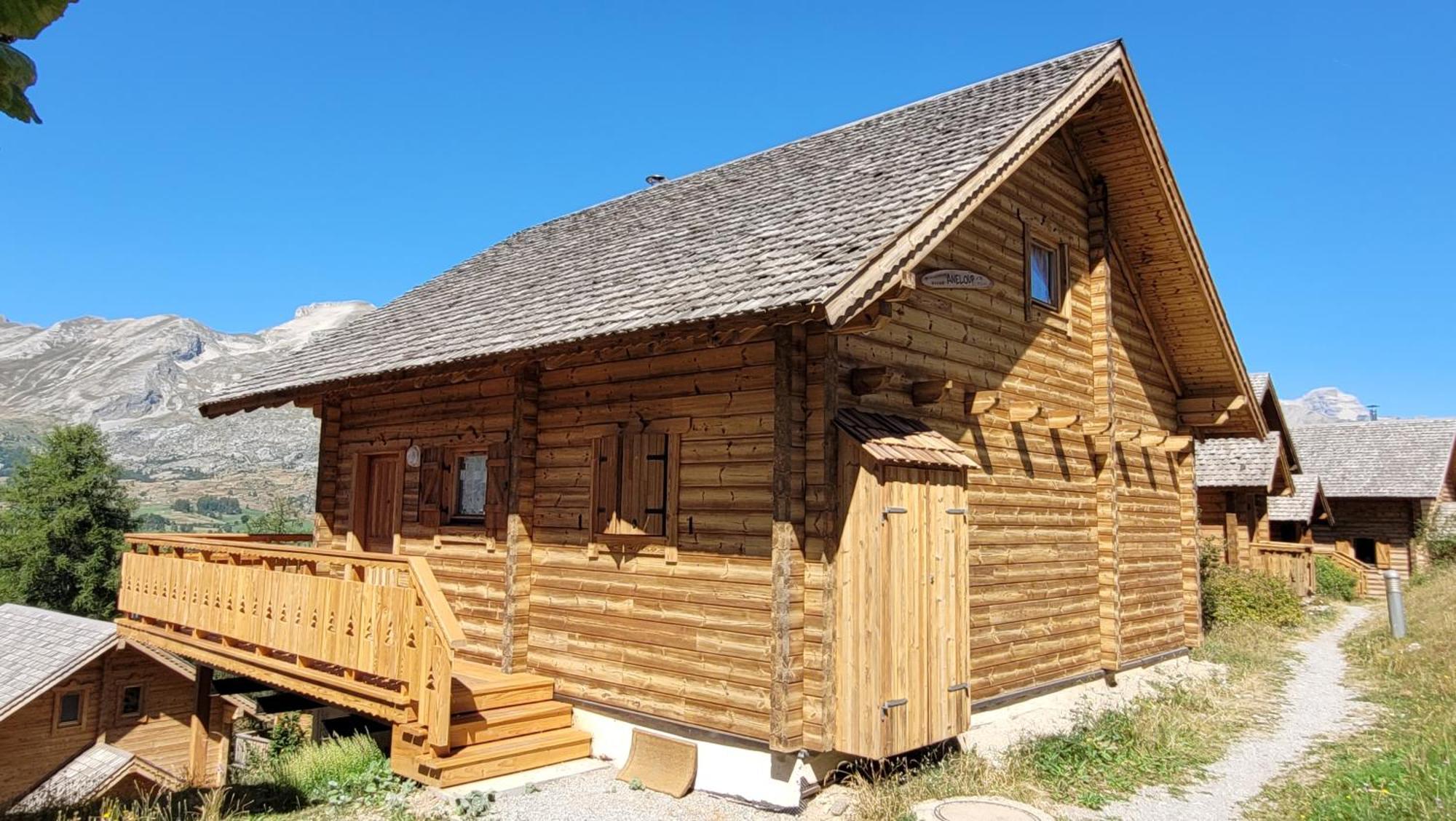 Chalet Aneloup Vue D'Exception A La Joue Du Loup Le Devoluy Exterior photo