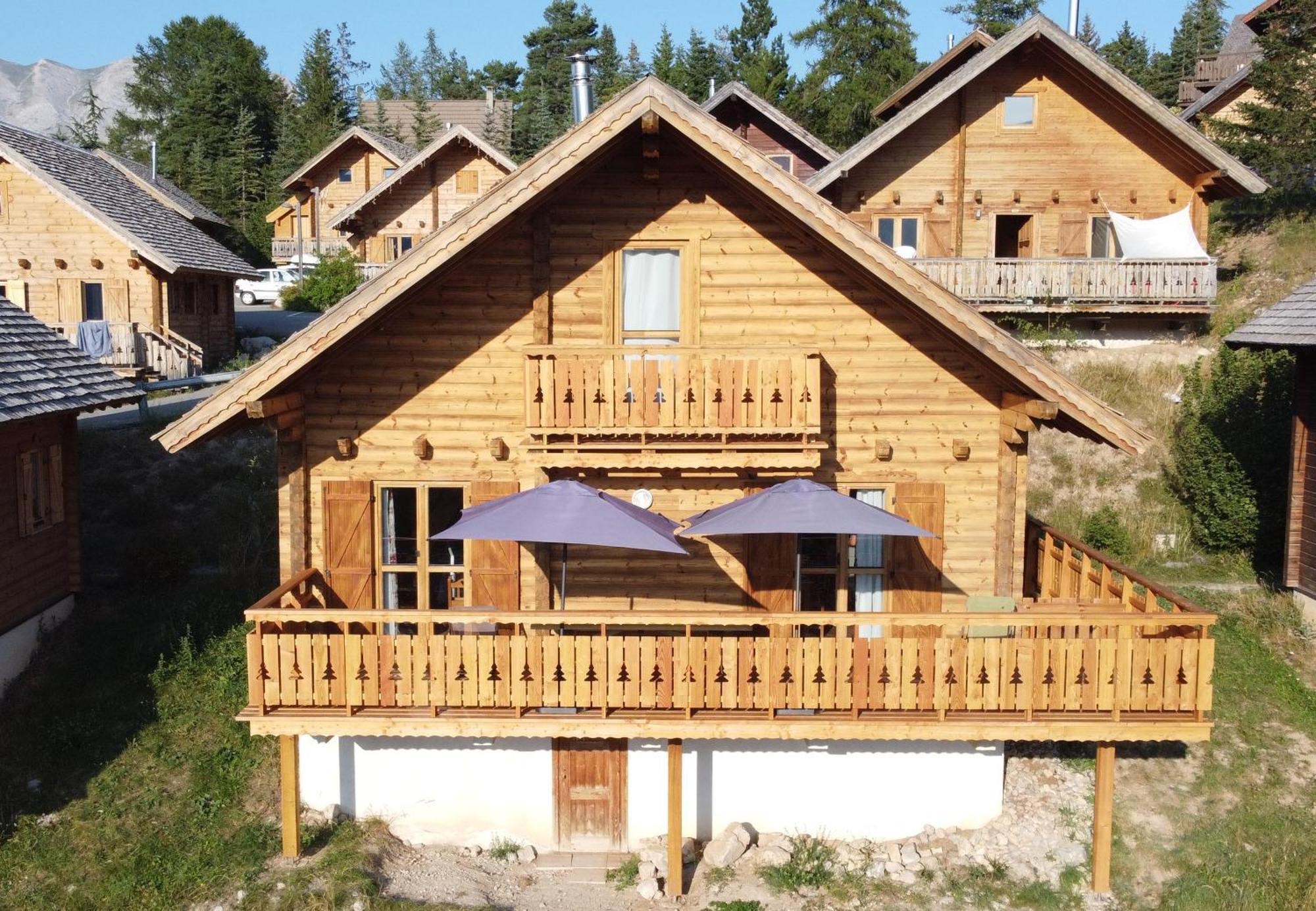 Chalet Aneloup Vue D'Exception A La Joue Du Loup Le Devoluy Exterior photo