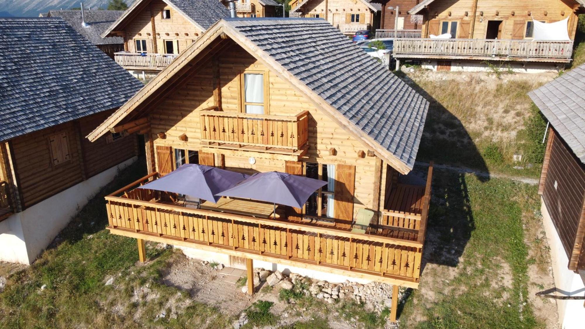 Chalet Aneloup Vue D'Exception A La Joue Du Loup Le Devoluy Exterior photo